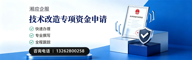 锦州技术改造专项资金申报服务