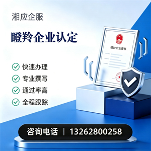 锦州瞪羚企业认定申报服务
